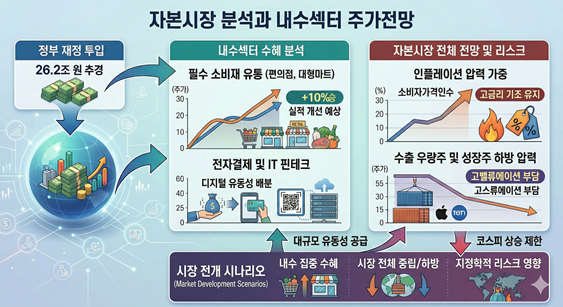 자본시장 분석과 내수섹터 주가전망
