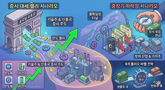 원유 가격 하락 및 채권 시장의 안정화