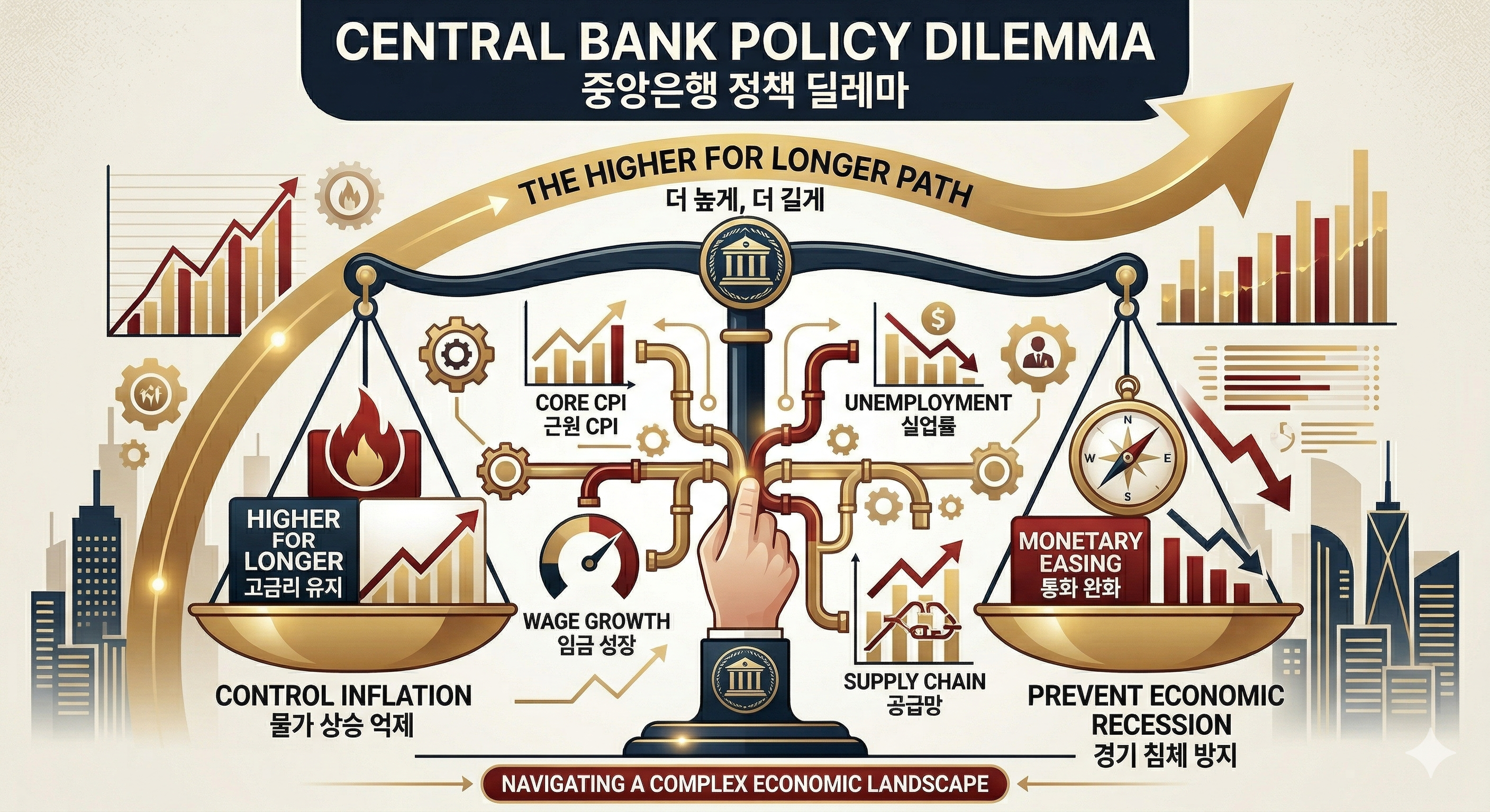 통화 정책 딜레마와 금리 방향성