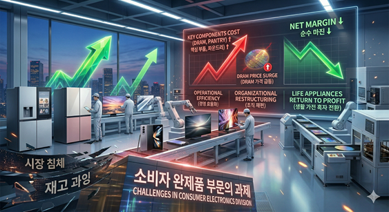 소비자 완제품 부문의 과제