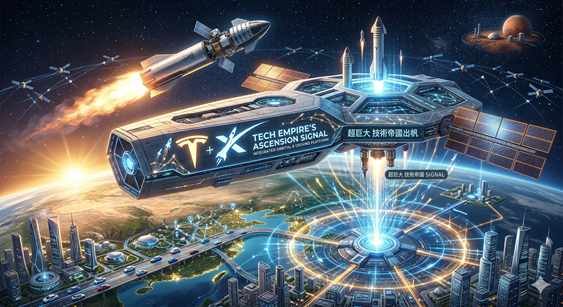 초거대 기술 제국 출범 시그널
